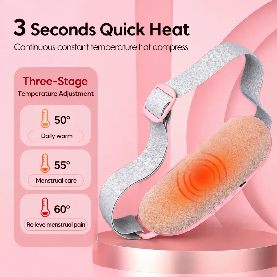 Wearable Heat Belt (Pink) view 3