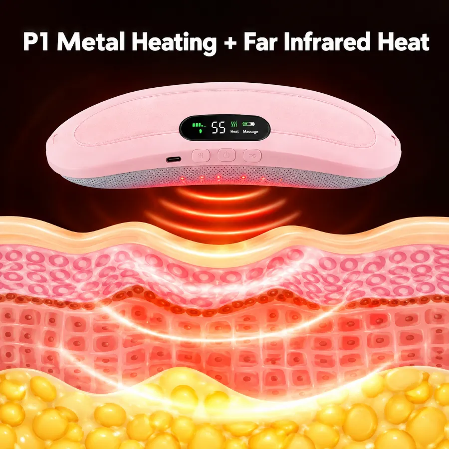 Wearable Heat Belt (Pink) view 5