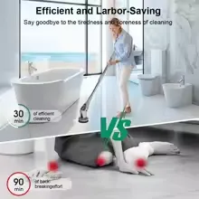 Electric Spin Scrubber Cleaning Kit view 2