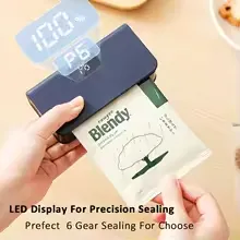 2-in-1 Handheld Heat Sealer with LED Display view 2