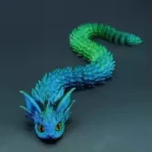 Dragon Wrap Fidget Toy Bracelet view 2
