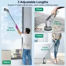 Electric Spin Scrubber Cleaning Kit view 3