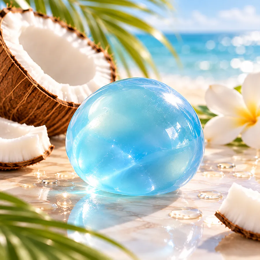 Coconut Oil Squishies — Colorful Gel Squeeze Balls view 2