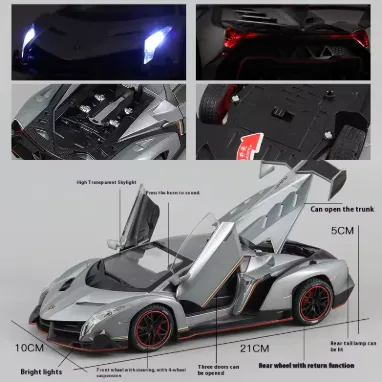 1:24 Scale Model of the Lamborghini Veneno Limited Edition view 1