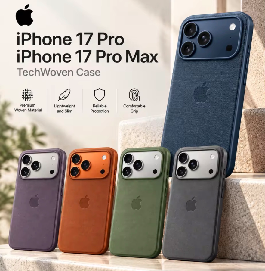 TechWoven Hülle für iPhone 17 Pro / 17 Pro Max view 1