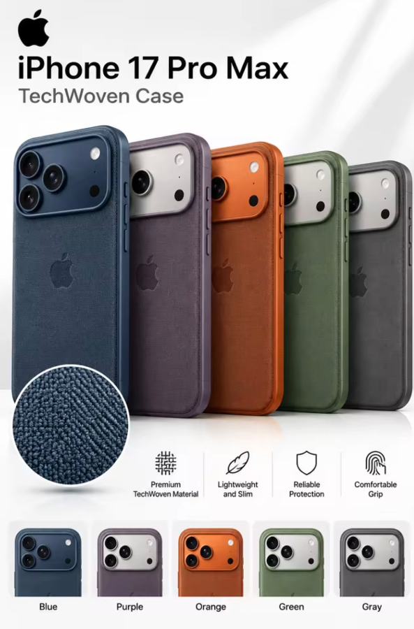 TechWoven Hülle für iPhone 17 Pro / 17 Pro Max view 2