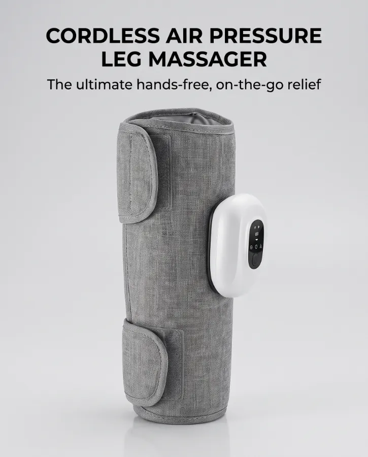 Cordless Air Pressure Leg Massager view 2