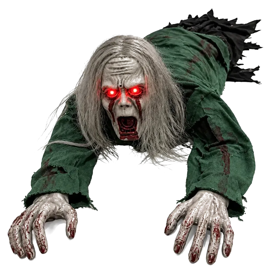 Crawling Nightmare Zombie Prop view 2