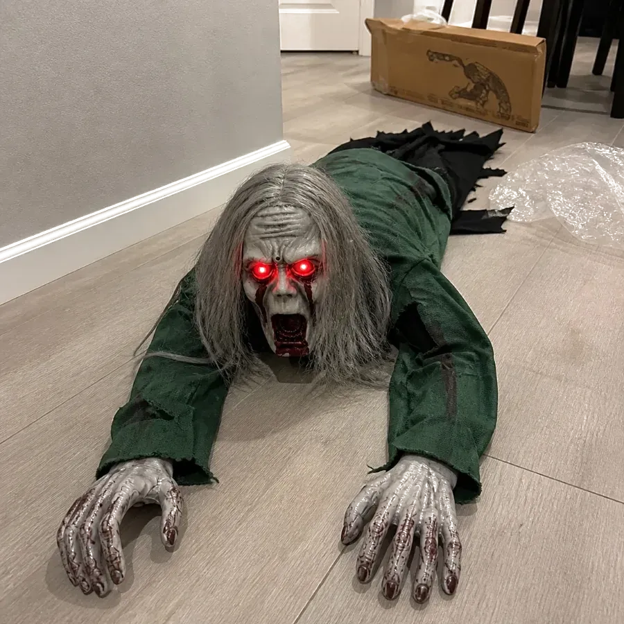 Crawling Nightmare Zombie Prop view 1