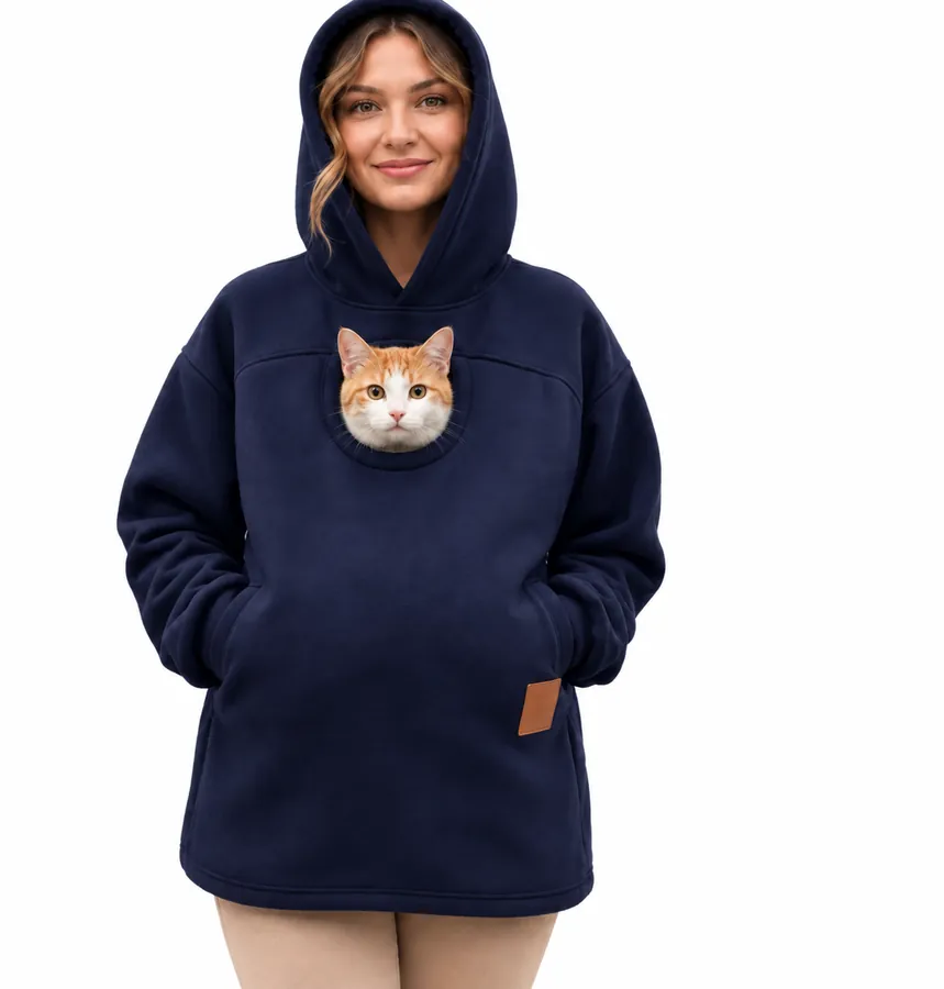 Pawcket Hoodie — Pet Pouch Hoodie view 2
