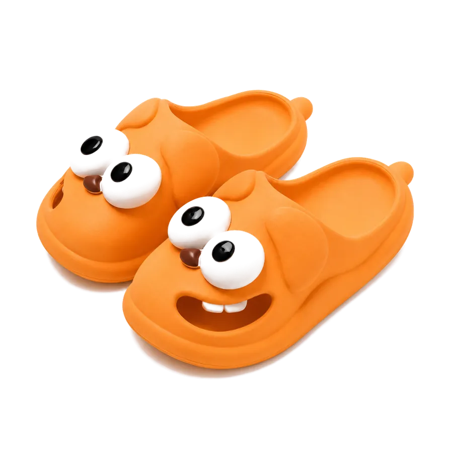 SoleMates™ Kissing Slippers Slides view 2