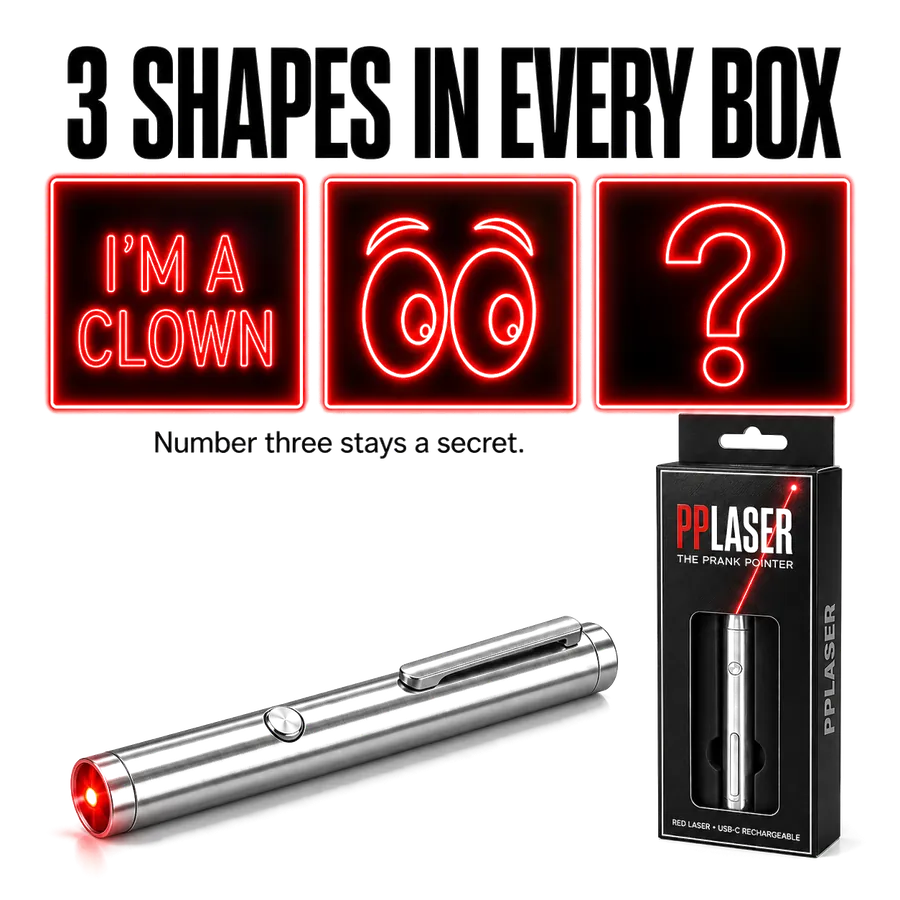 PP Laser™ – Laserpointer mit Spaßmotiven view 1