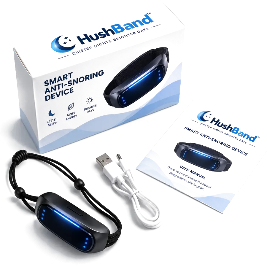HushBand Smart Anti-Snoring Device view 1
