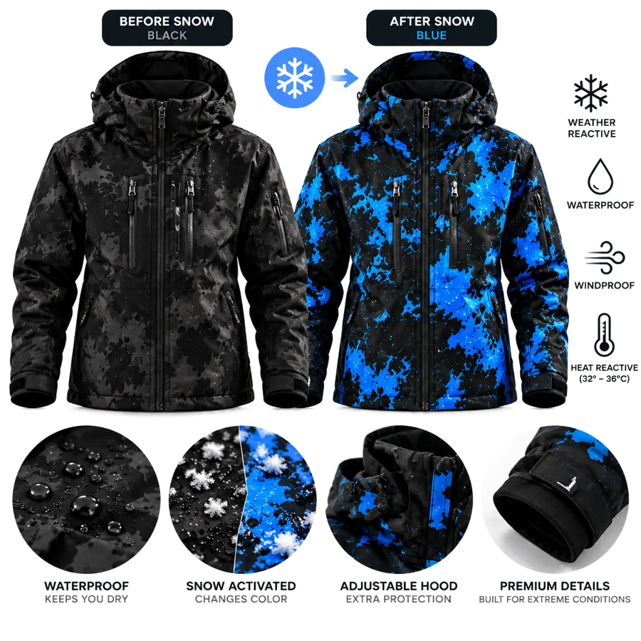 SnowShift™ Color-Changing Winter Jacket view 1