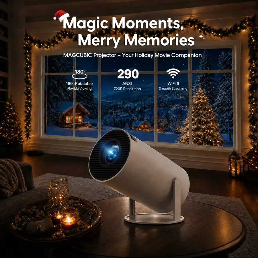 CineGlow™ Mini Smart Projektor view 2
