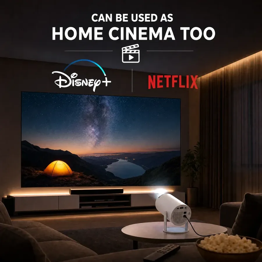 CineGlow™ Mini Smart Projector view 5