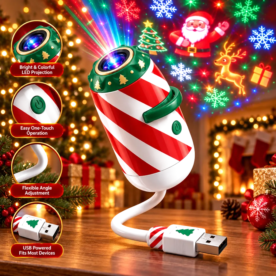 MerryGlow™ Christmas Car Projector view 4
