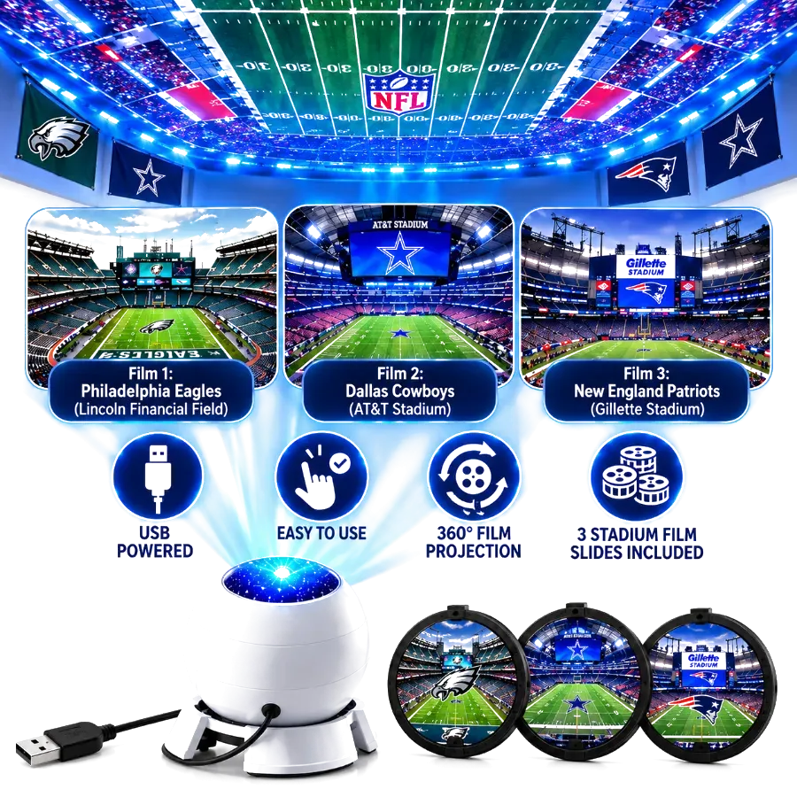 StadiumGlow™ Football Stadium Projector view 3