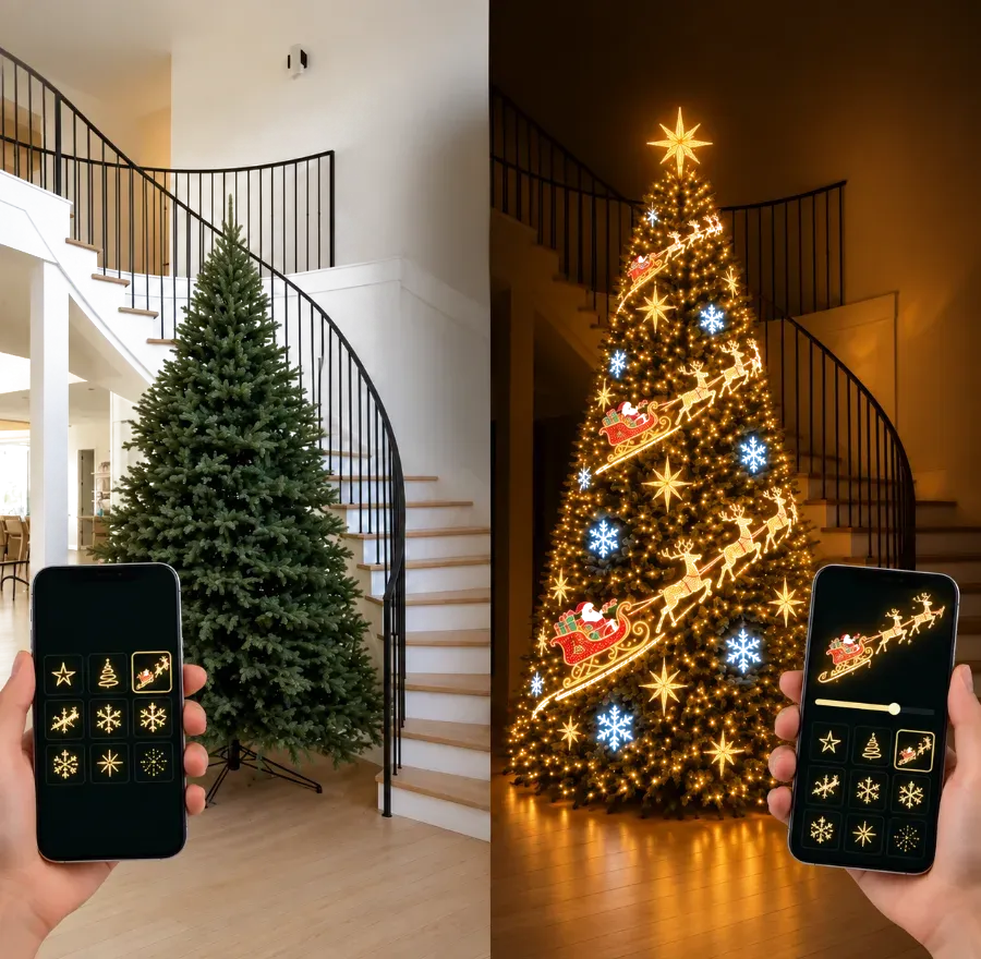 MagicGlow Christmas Tree Lights view 2
