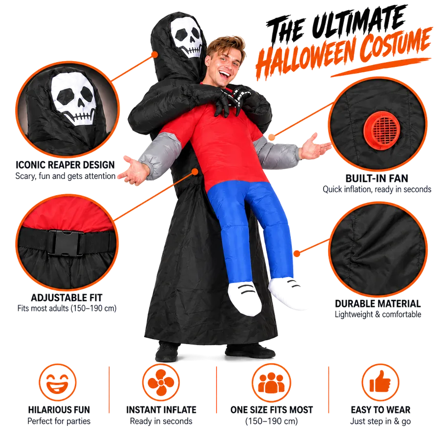 Reaper Ride™ Inflatable Costume view 2