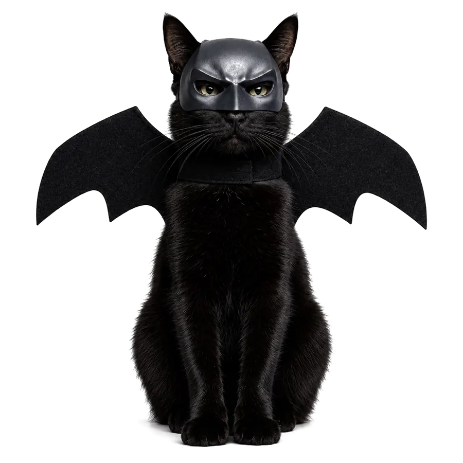 BatCat™ Hero Costume for Cats view 1